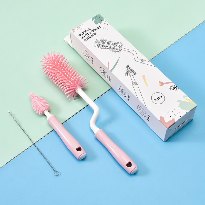 Silicon Baby Bottle Brush – För Rengöring & Fräschör